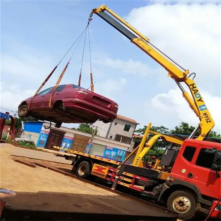 宁波鄞州吊车吊汽车的正确方法